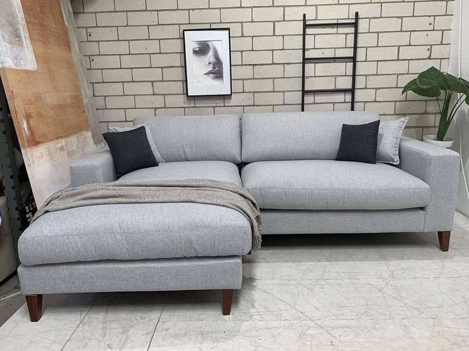 3 Seater Duck Feather Chaise (LHF) | Mentone Furniture Clearance Center