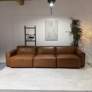 The Kito - Leather Sofa | Tan