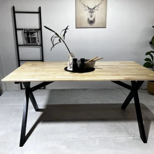 Savona Dining Table with Natural top