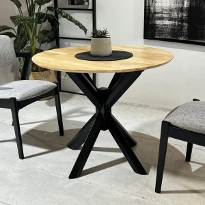 Round Wooden Dining Table