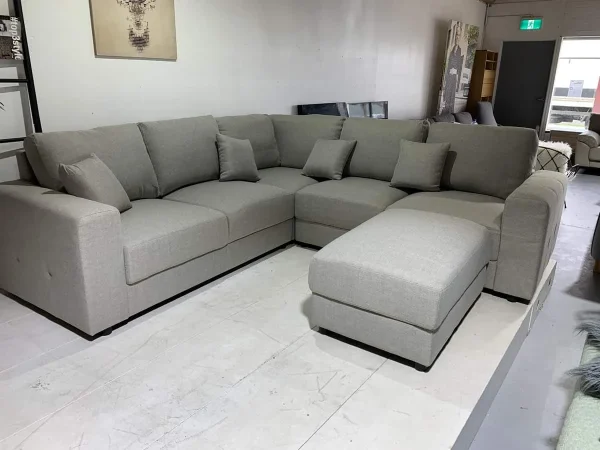 Modular Sofa with Ottoman