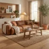 Kito 3 Seater Leather Sofa