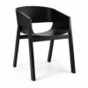 BRILEY - Dining Chairs, Black – view 4