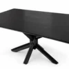 Ryan 160cm Rectangular Dining Table Black Legs | Criss Cross Legs | Modern Dining Tables Melbourne