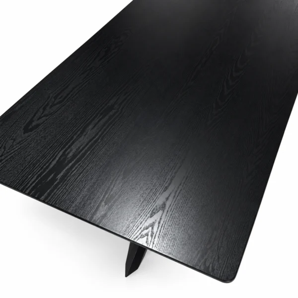 Ryan 160cm Rectangular Dining Table Black Legs | Criss Cross Legs | Modern Dining Tables Melbourne