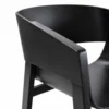 BRILEY - Dining Chairs, Black – view 3