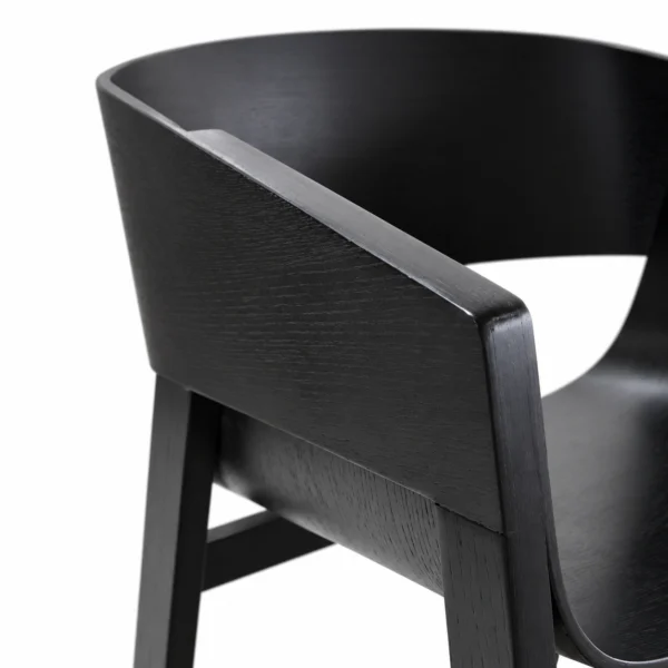 BRILEY - Dining Chairs, Black – view 3