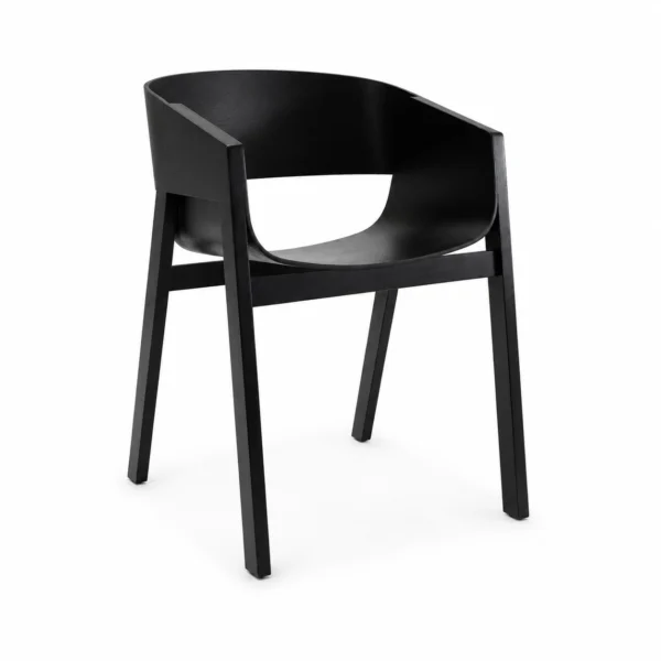 BRILEY - Dining Chairs, Black – view 2