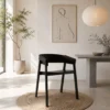 STACEY - Dining Chairs, Black