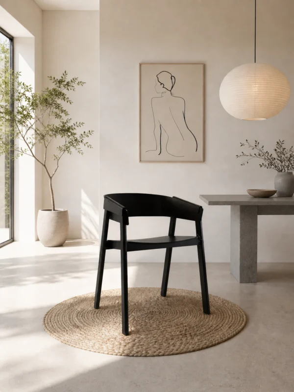 STACEY - Dining Chairs, Black