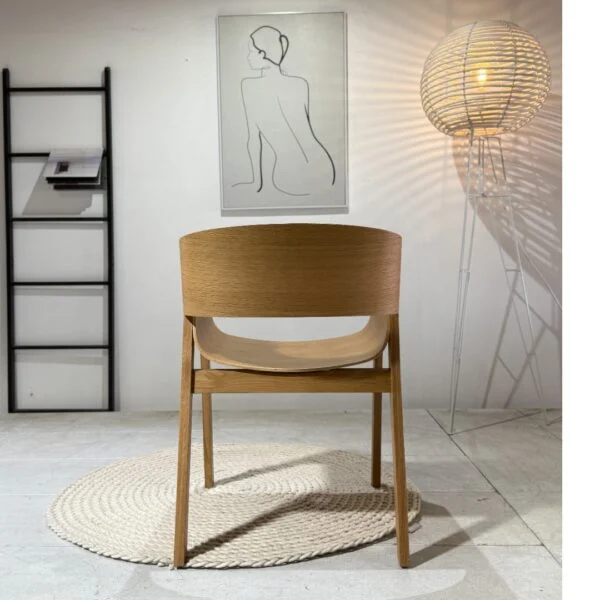 BRILEY - Dining Chairs, Natural – view 3