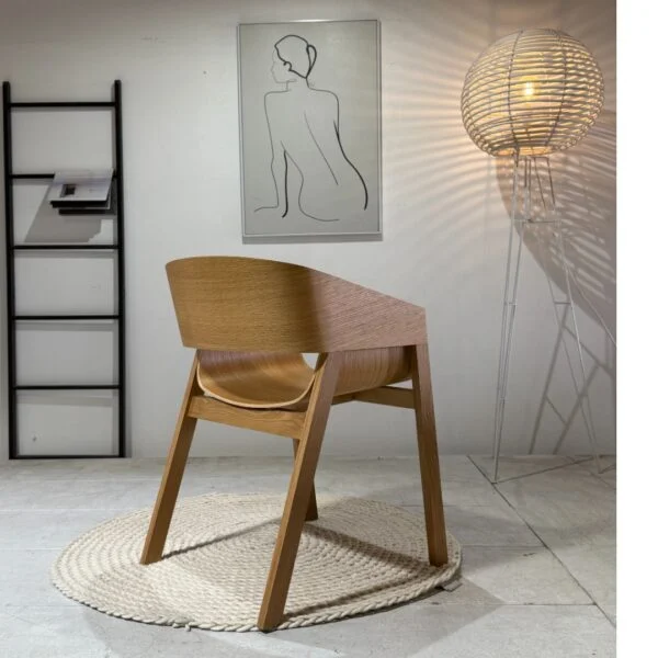 BRILEY - Dining Chairs, Natural – view 4