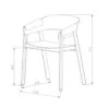 STACEY – Dining Chairs | Natural