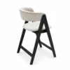 Nicole – Bar Stool | Beige with Black Legs