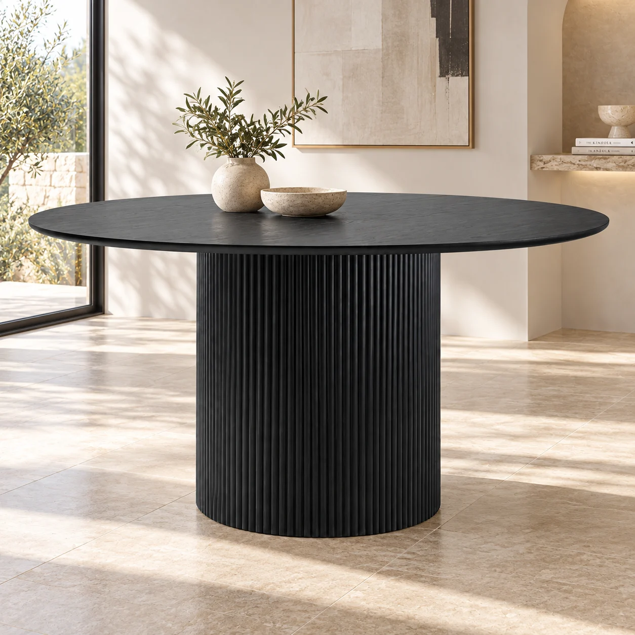 Marina 120cm Round Dining Table | Modern Dining Tables Melbourne