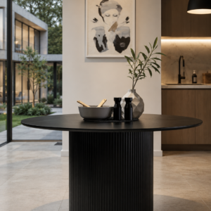 Marina 120cm Round Dining Table | Modern Dining Tables Melbourne