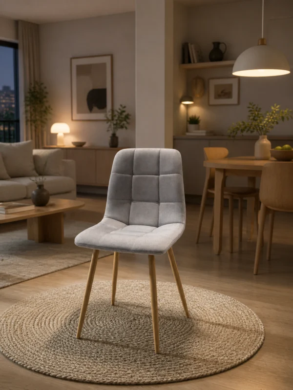 Ryan – Dining Chair | Gray Fabric
