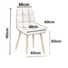 Ryan – Dining Chair | Gray Fabric