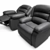 Crystal Recliners – Single Seater | Black