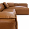 Newland Cognac Leather Sofa RHF | Modern Leather Sofas Melbourne