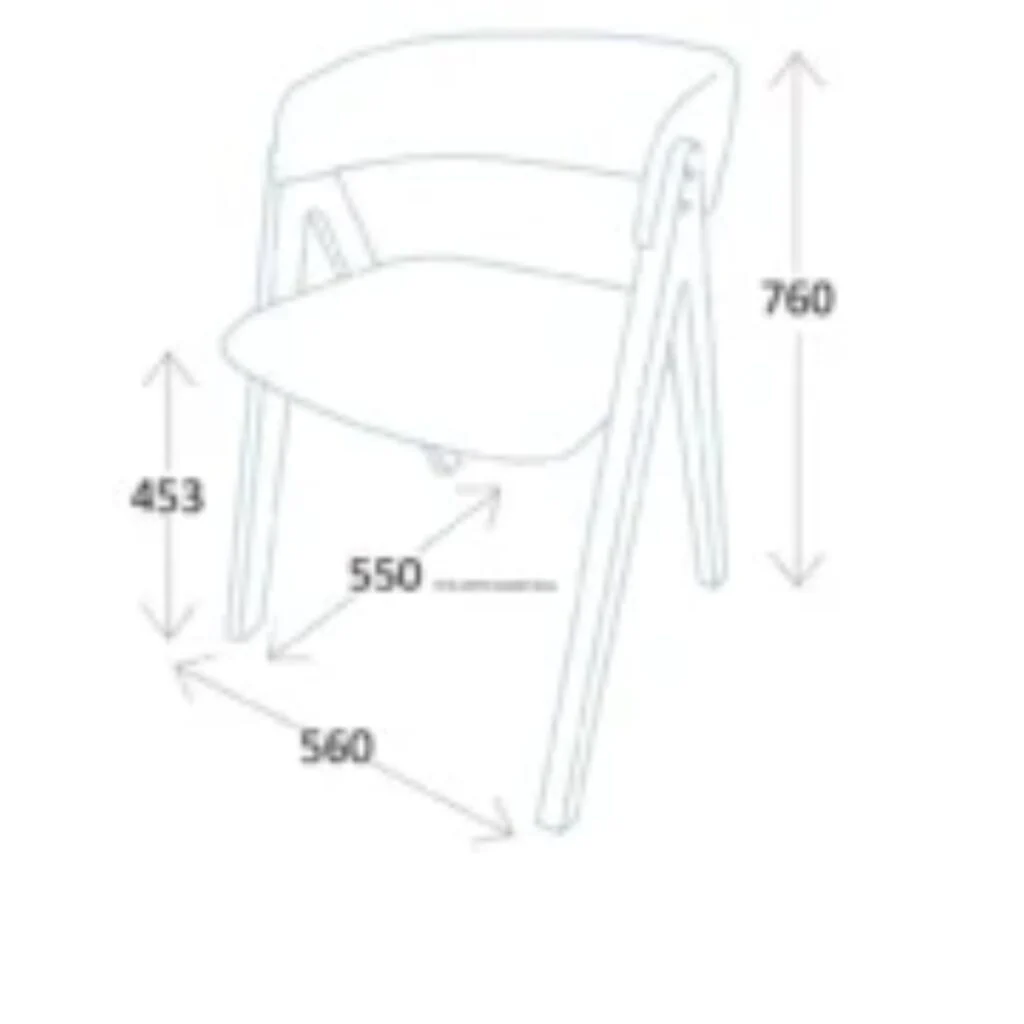 Barcelona – 7 PCE | Dining Set | Natural Round Dining Table with 6 dining chairs dimensions