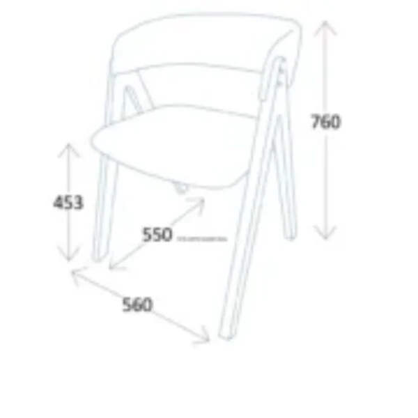 Barcelona – 7 PCE | Dining Set | Natural Round Dining Table with 6 dining chairs dimensions