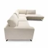 San Remo RHF Beige Fabric Corner Sofa | Modern L-Shaped Lounge