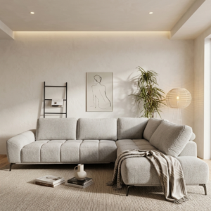 Odette - Fabric Sofa | RHF