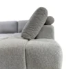 Odette Grey Fabric Sofa RHF | Modern RHF Chaise Lounge Melbourne