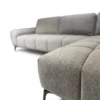Odette Grey Fabric Sofa RHF | Modern RHF Chaise Lounge Melbourne