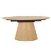 Dresden 7 Piece Extendable Dining Set | Natural Table & Natural Chairs