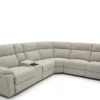 Modular Recliner Sofa | Fabric Lounge Suite with Dual Reclining Seats Melbourne