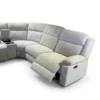 Modular Recliner Sofa | Fabric Lounge Suite with Dual Reclining Seats Melbourne