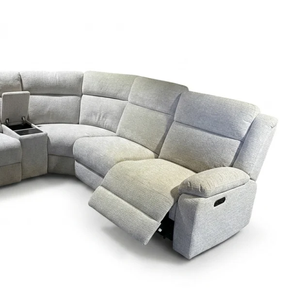 Modular Recliner Sofa | Fabric Lounge Suite with Dual Reclining Seats Melbourne