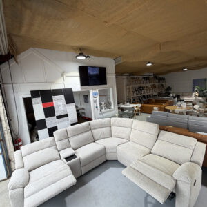 Modular Recliner Sofa – Dual Reclining Seats on Both Ends | Fabric