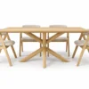 Amsterdam - 5 PCE, Dining Set, Natural – view 3
