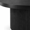 Marina 150cm Black Round Dining Table | Modern Dining Tables Melbourne