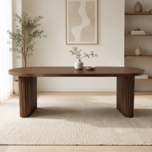 Capri 240cm Walnut Dining Table | Modern Dining Tables Melbourne