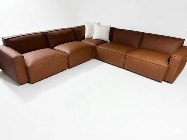 Kito Modular Leather Sofa | Modern Leather Sofas Melbourne
