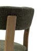 Carmo โ Dining Chair | Green Fabric