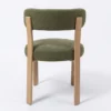 Carmo โ Dining Chair | Green Fabric