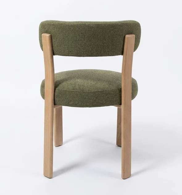Carmo โ Dining Chair | Green Fabric