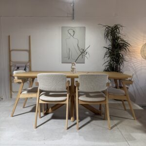 Amsterdam - 5 PCE | Dining Set | Natural