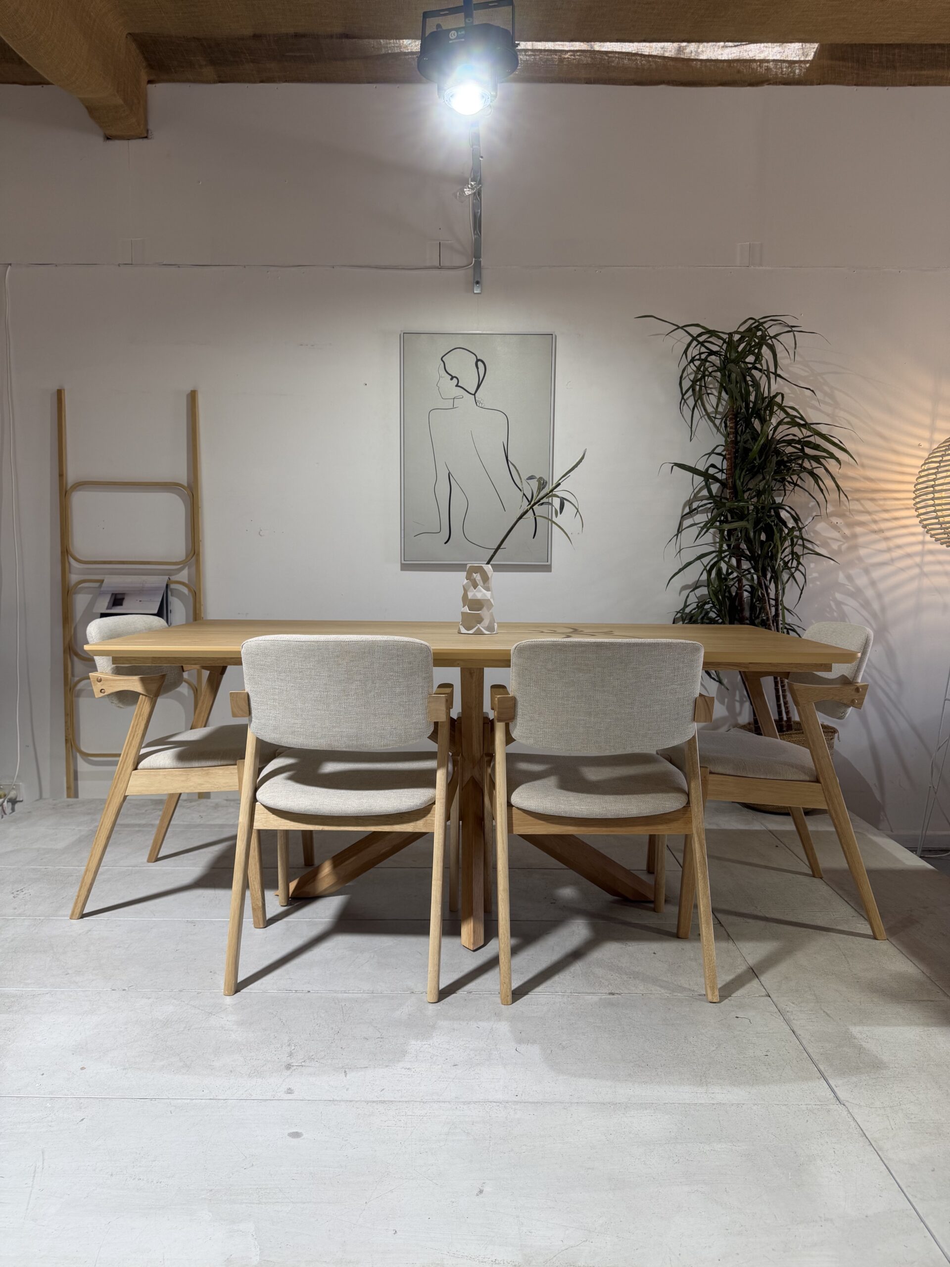 Amsterdam – 5 PCE | Dining Set | Natural