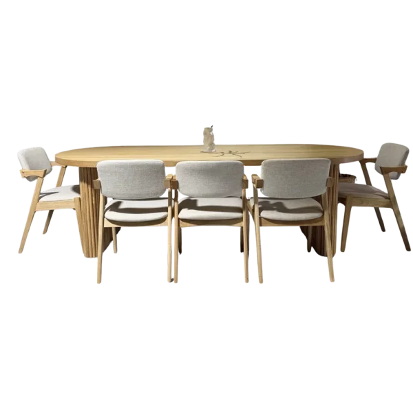 Melbourne-11-pce-dining-set-natural-beige-fabric