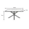 Milano – 7 PCE | Dining Set | Walnut