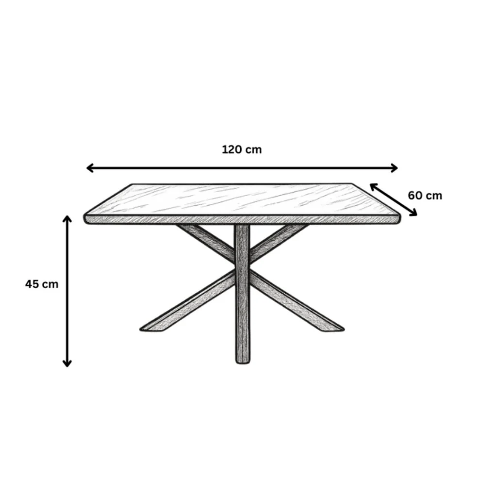 Budapest – 7 PCE | Dining Set | Walnut