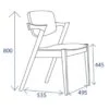 Budapest – 7 PCE | Dining Set | Walnut