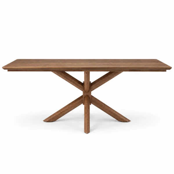 Bendigo - 7 PCE, Dining Set, Walnut Dining table with 06 Handmade chairs – view 5