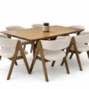 Milano – 7 PCE | Dining Set | Walnut